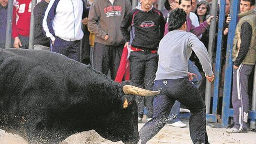 Los aficionados de Burriana claman por la vuelta de los toros en Sant Blai