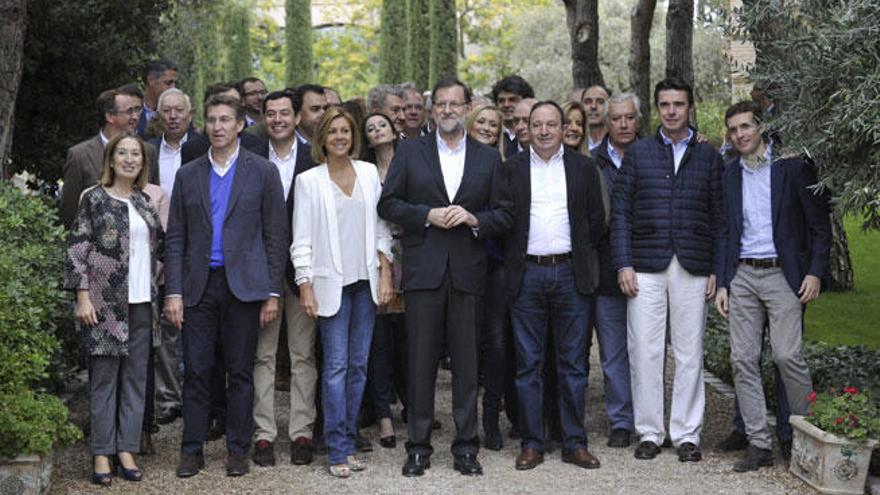 El PP ha querido lanzar un mensaje de unidad.