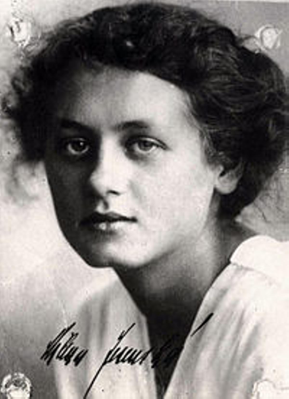 Milena Jesenská, traductora de Kafka, con quien tuvo una relación sentimental.