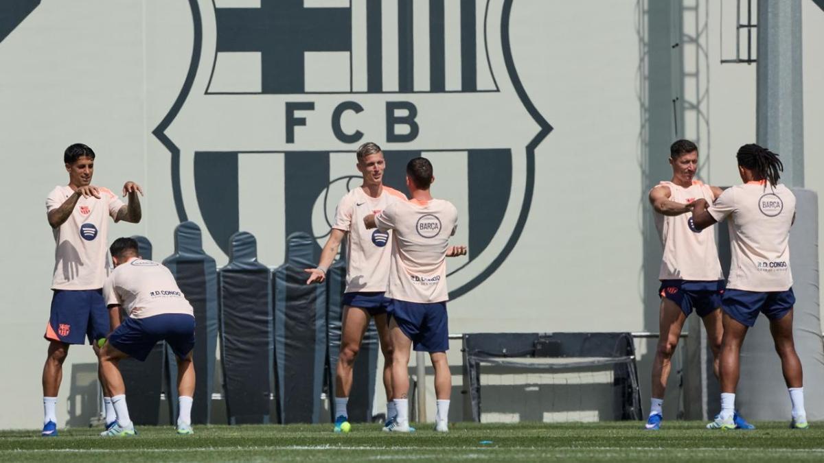 Entrenamiento FC Barcelona