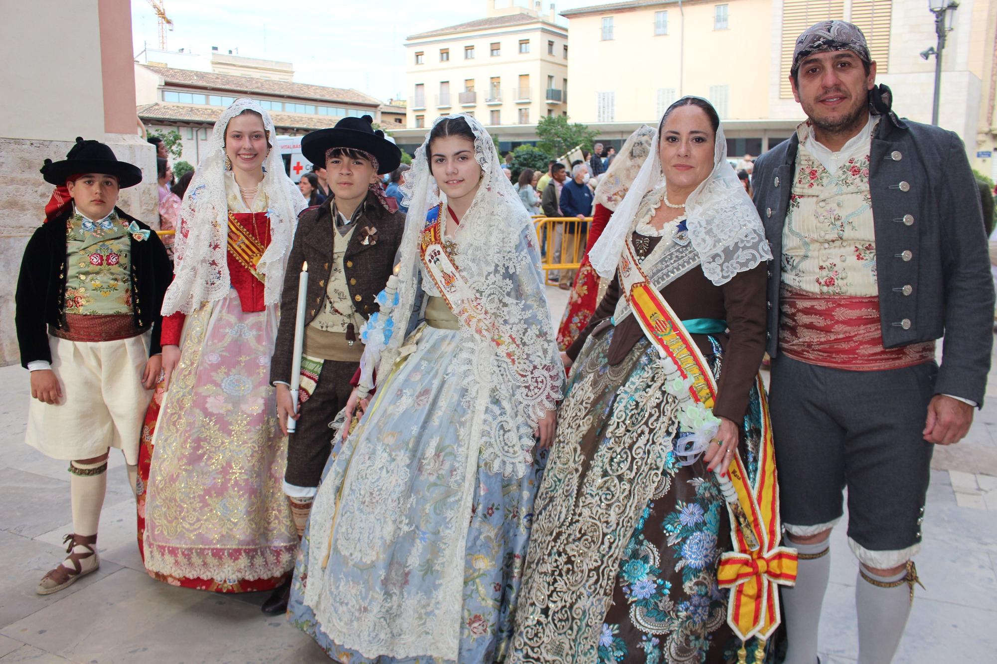 La fuerza de las Fallas en la Procesión de la Virgen (III)