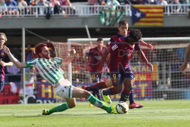 Las imágenes del FC Barcelona B, 1 - Betis, 2