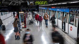 Estación de La Sagrera, de la línea 5 del metro.