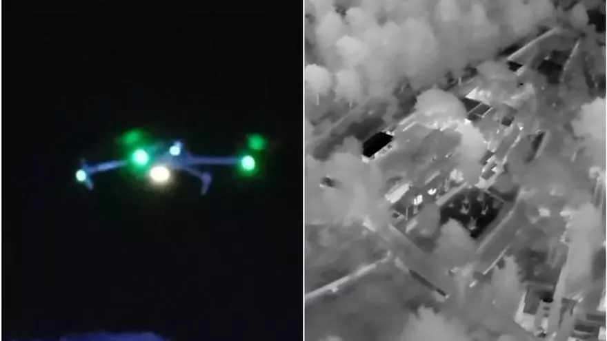Un dron para reforzar la seguridad en Santa Gertrudis tras la oleada de robos