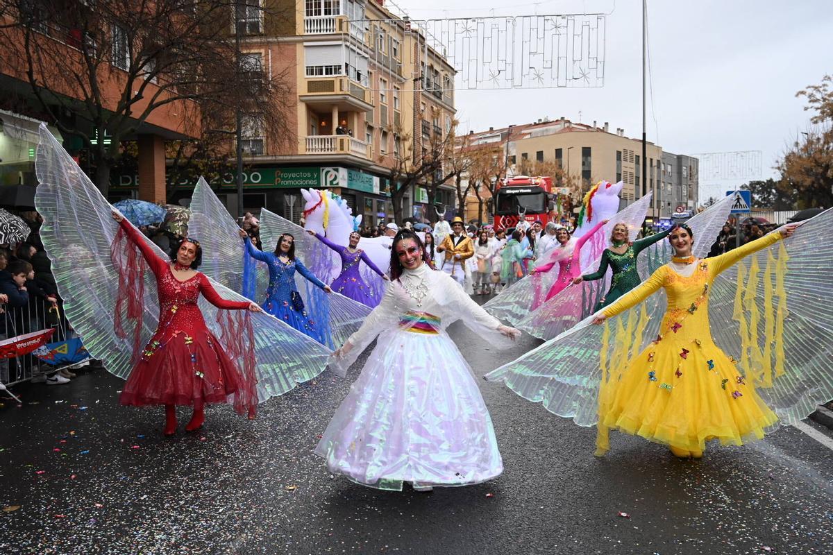 Cabalgata de Reyes Magos 2025 en el barrio de San Fernando (Badajoz)