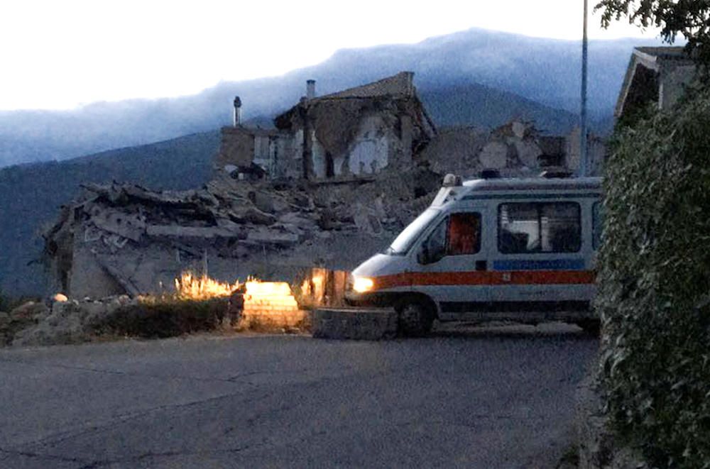 Terremoto en el centro de Italia