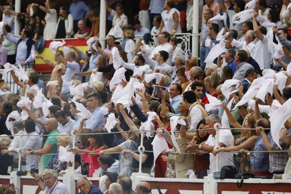 Segunda corrida de toros en El Bibio