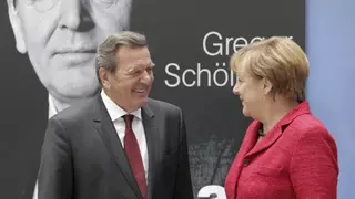 El penoso Schröder y la intachable Merkel: dos excancilleres molestos para la gran coalición alemana