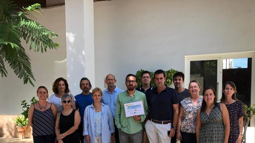 Grupo de investigadores de Agrónomos de la UPCT