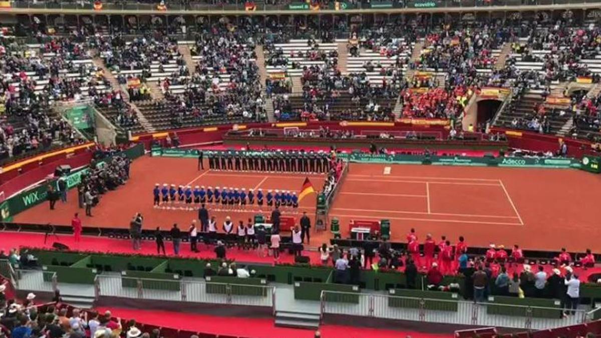 Empieza la Copa Davis en València.