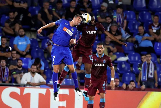 El Trabzonspor jugó ante el Getafe en la actual edición de la Europa League.