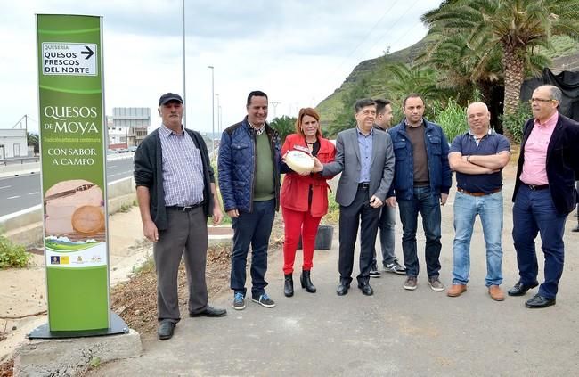 Presentación de la ruta de las queserías de Moya