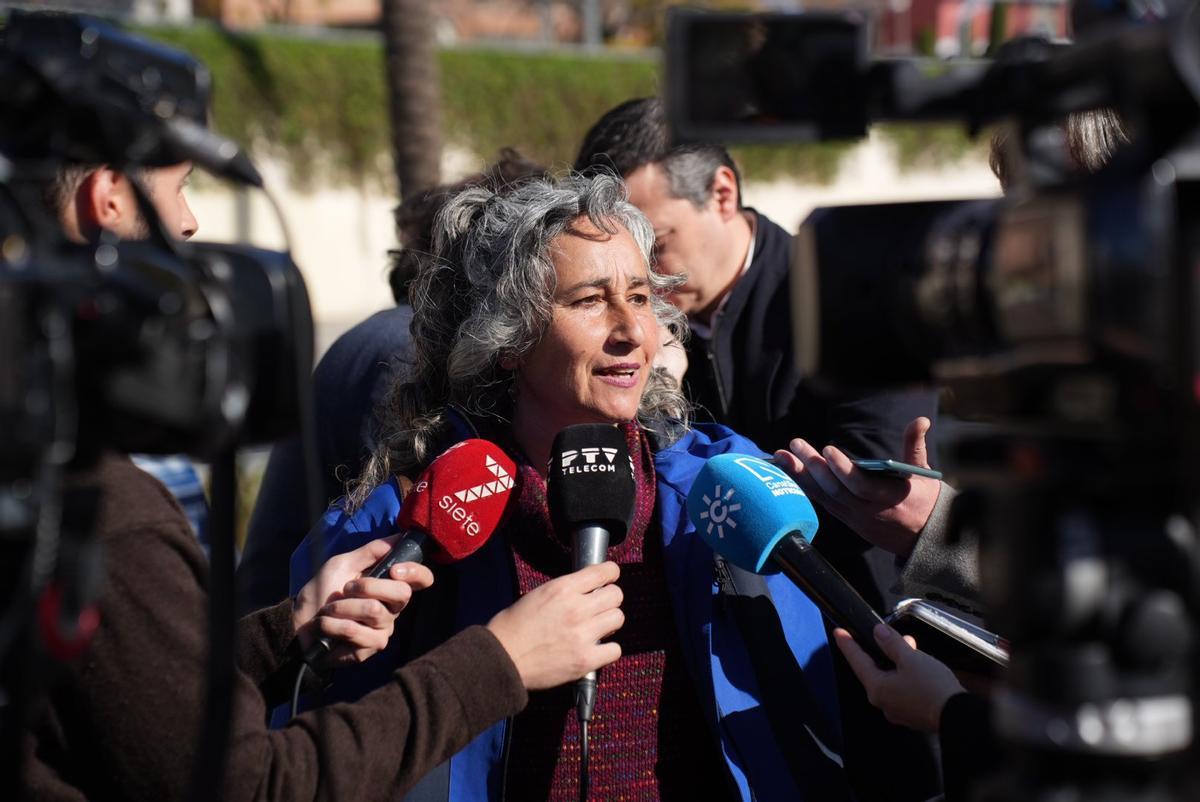 Mónica López, responsable de las colecciones de plantas acuáticas del Real Jardín Botánico de Córdoba.