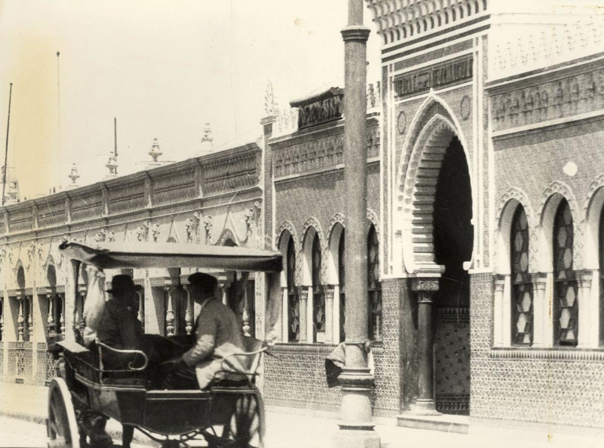 Oficinas de la Junta de Obras de los Puertos de La Luz y de Las Palmas, en 1930, en el muelle de Santa Catalina. | LP/DLP