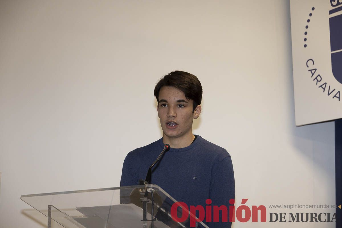 Entrega de los premios por el 'Día de la Fraternidad' en Caravaca