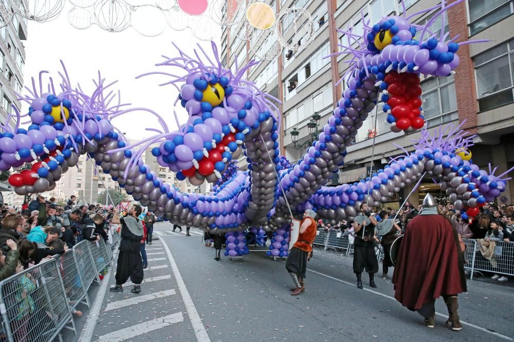 Las imágenes de la Cabalgata de Reyes de Vigo 2019