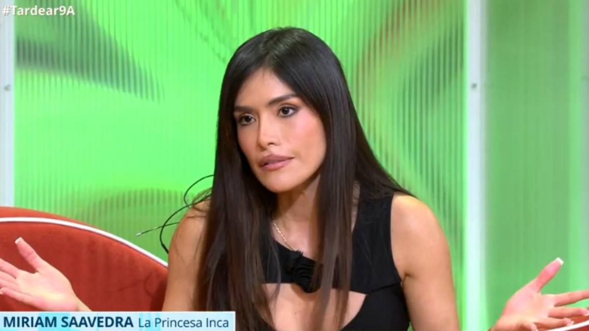 Miriam Saavedra asegura que le han echado un mal de ojo