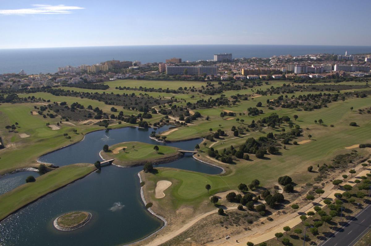 Campo de golf cercano a Doñana