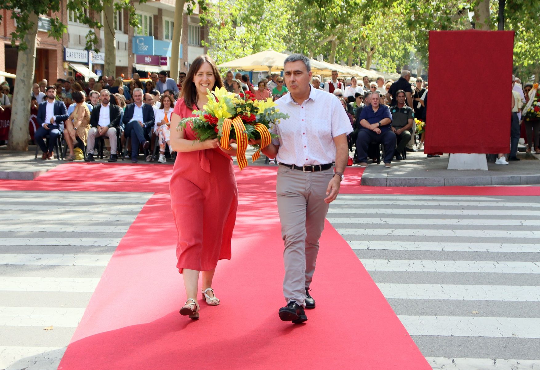 Així ha estat l'acte institucional per la Diada a Manresa