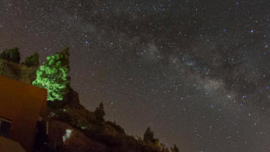 Vista del cielo desde Gran Canaria