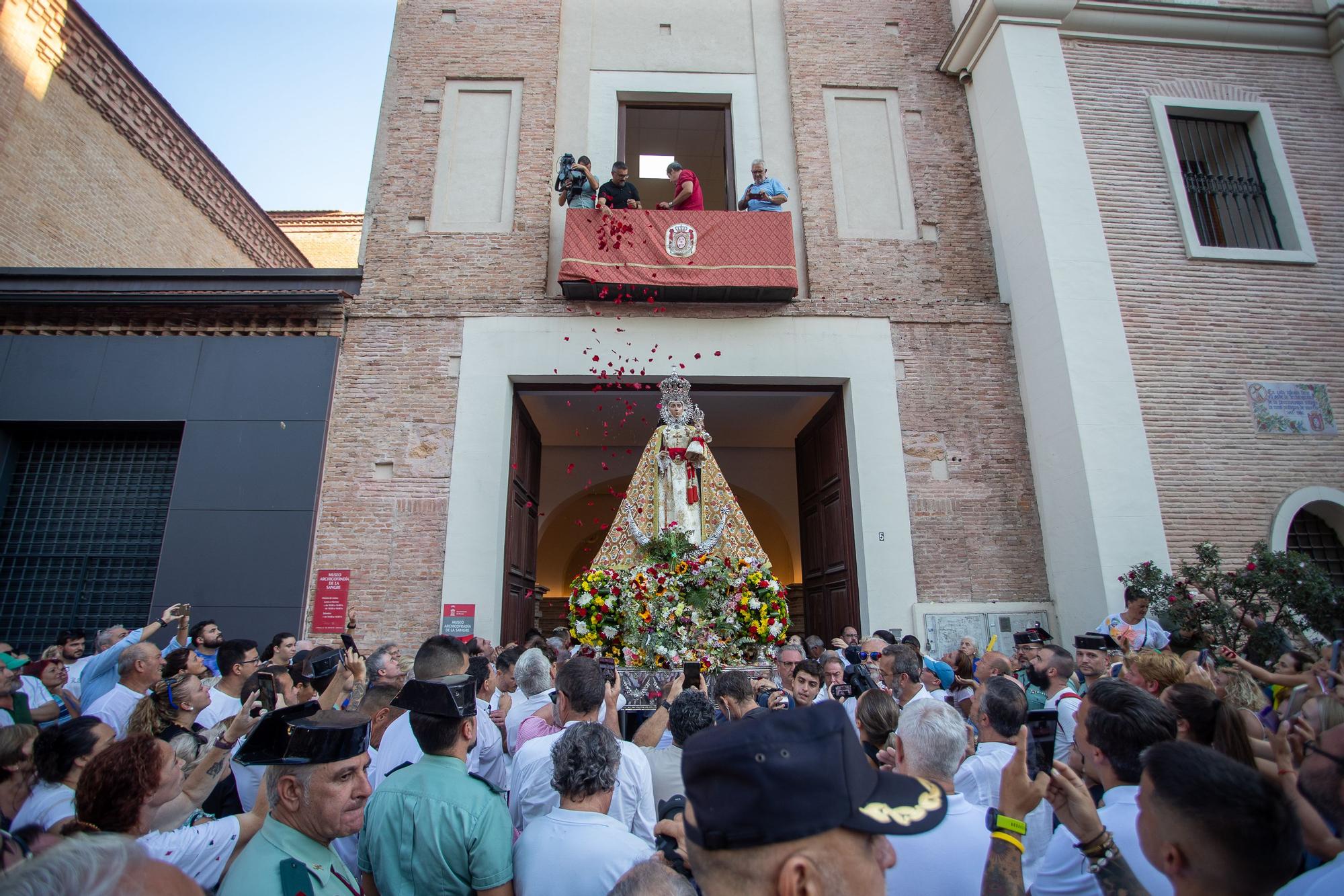 Las mejores fotos de la llegada de la Fuensanta a Murcia