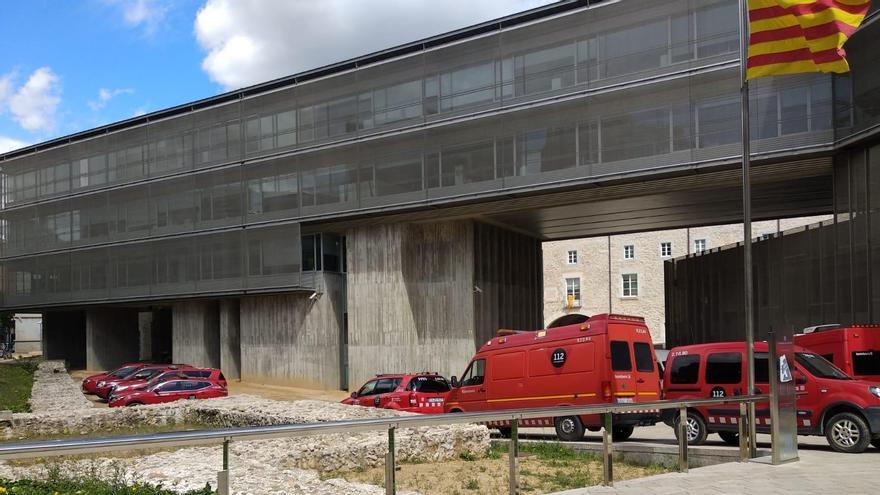 La sala de Bombers de Girona es troba a la seu de la Generalitat, foto d'arxiu