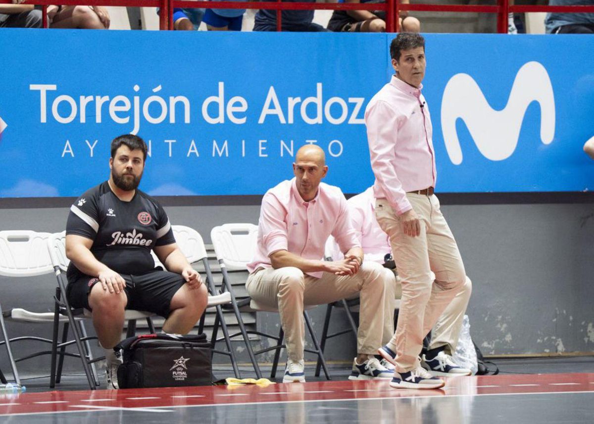 Duda, en el primer partido disputado en Torrejón de Ardoz. | RAFA APARICIO/MOVISTAR INTER