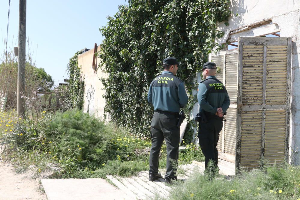 Hallado un hombre muerto en Sant Jordi