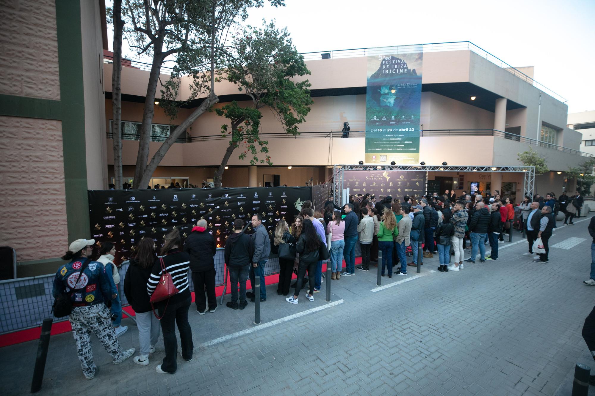 La alfombra roja y gala de clausura del festival Ibicine de Ibiza.