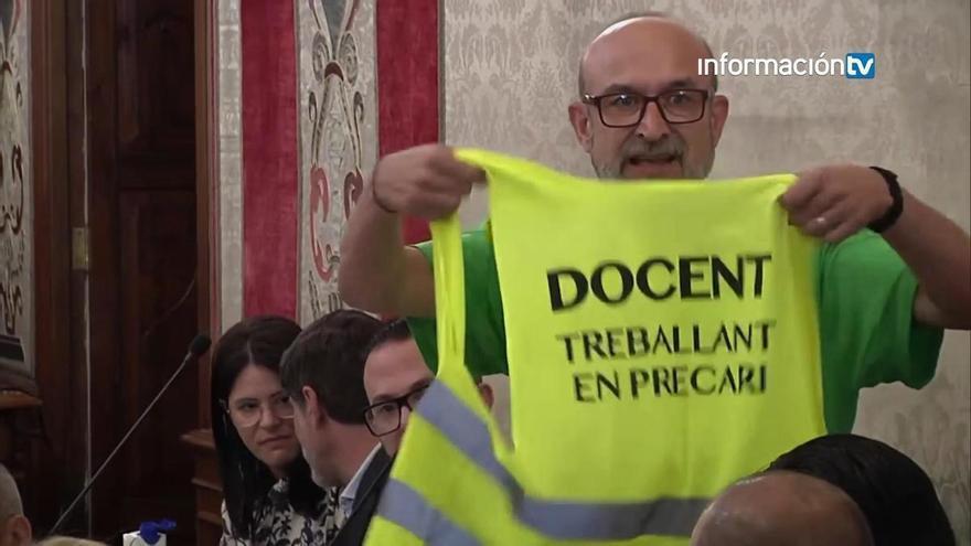 La huelga de profesores, Les Naus y la temporada alta, protagonistas del pleno en el Ayuntamiento de Alicante
