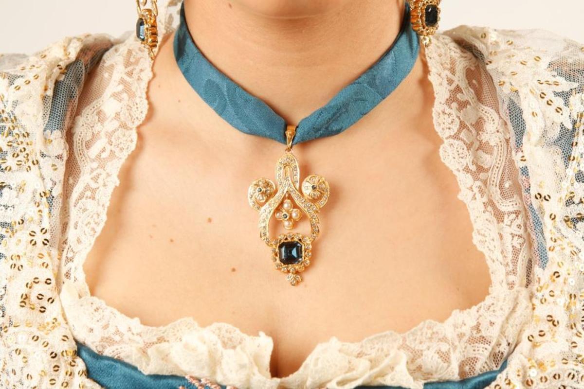 Los detalles de la indumentaria