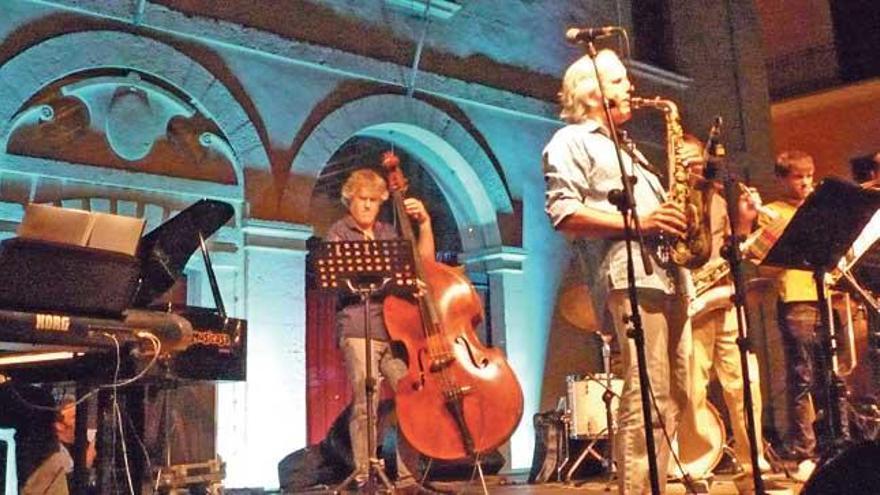 Un momento del concierto del viernes en Sa Pobla.