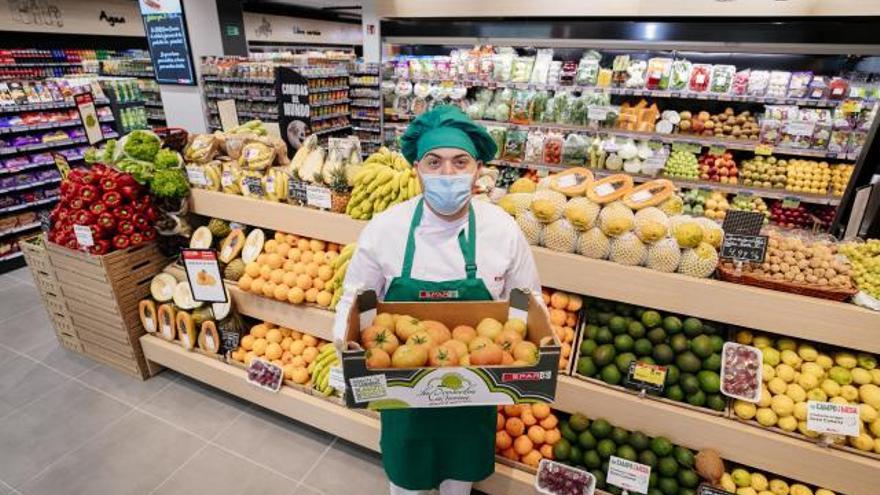 SPAR Gran Canaria es líder en la venta de frutas y verduras.