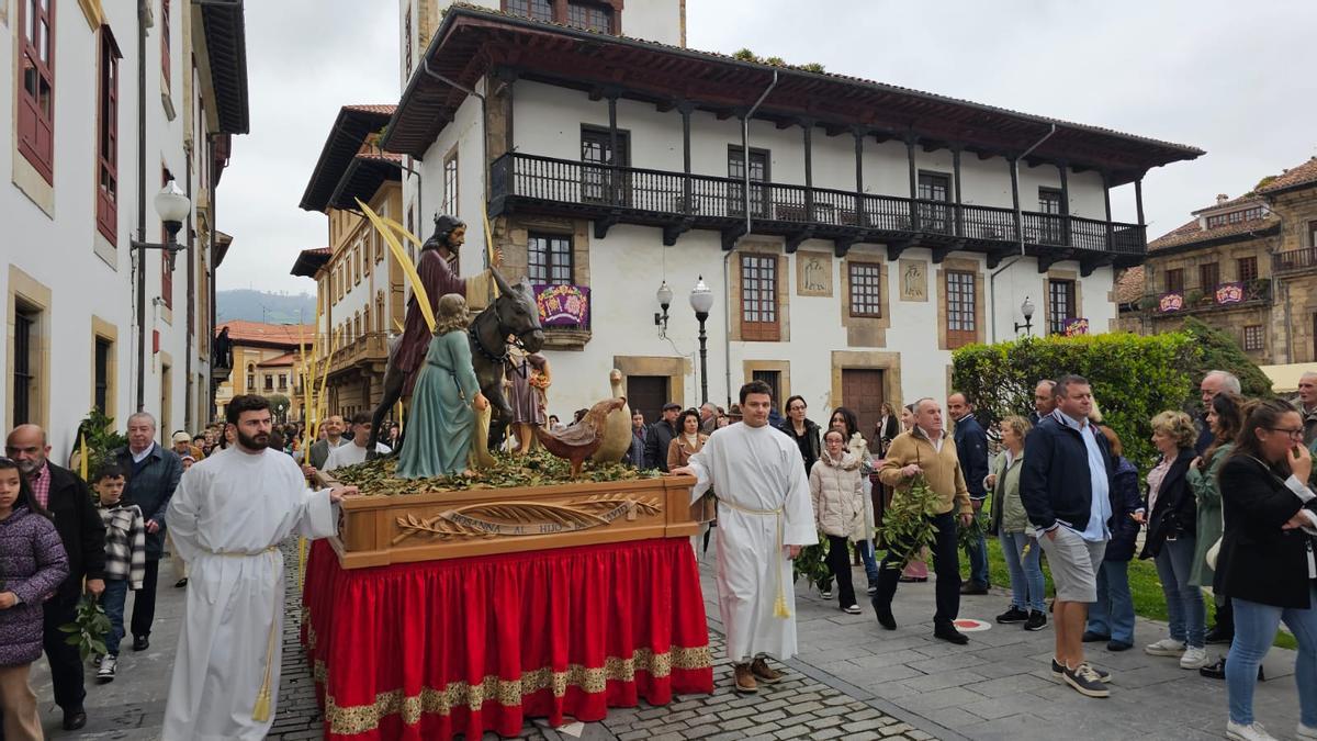 La procesión de La Borriquilla.