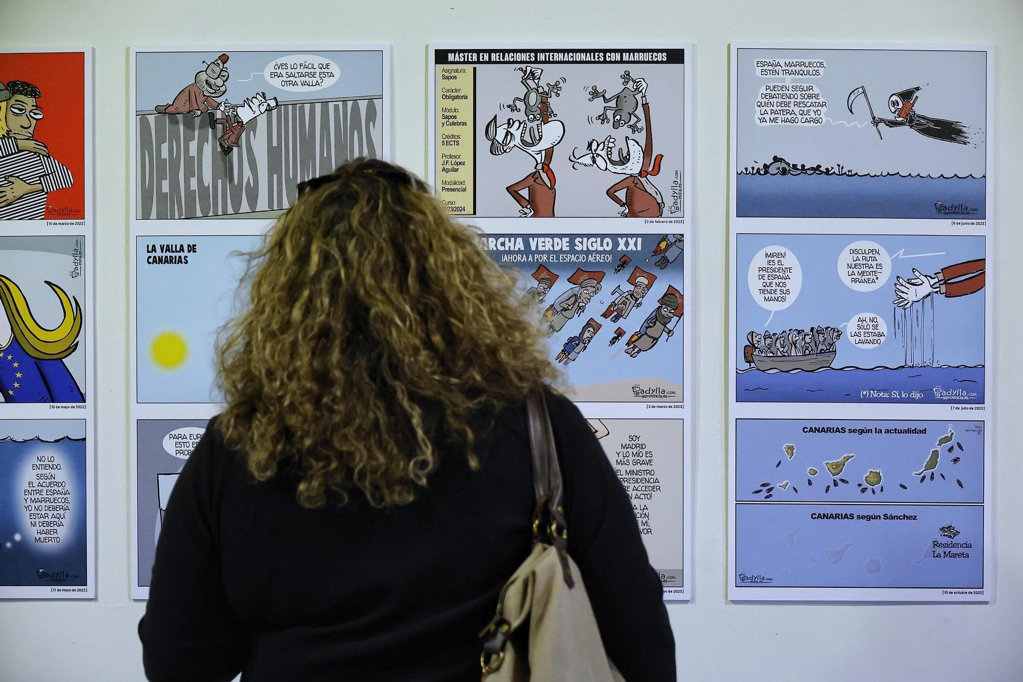 Inauguración de la exposición 'Viñetas y Fronteras'