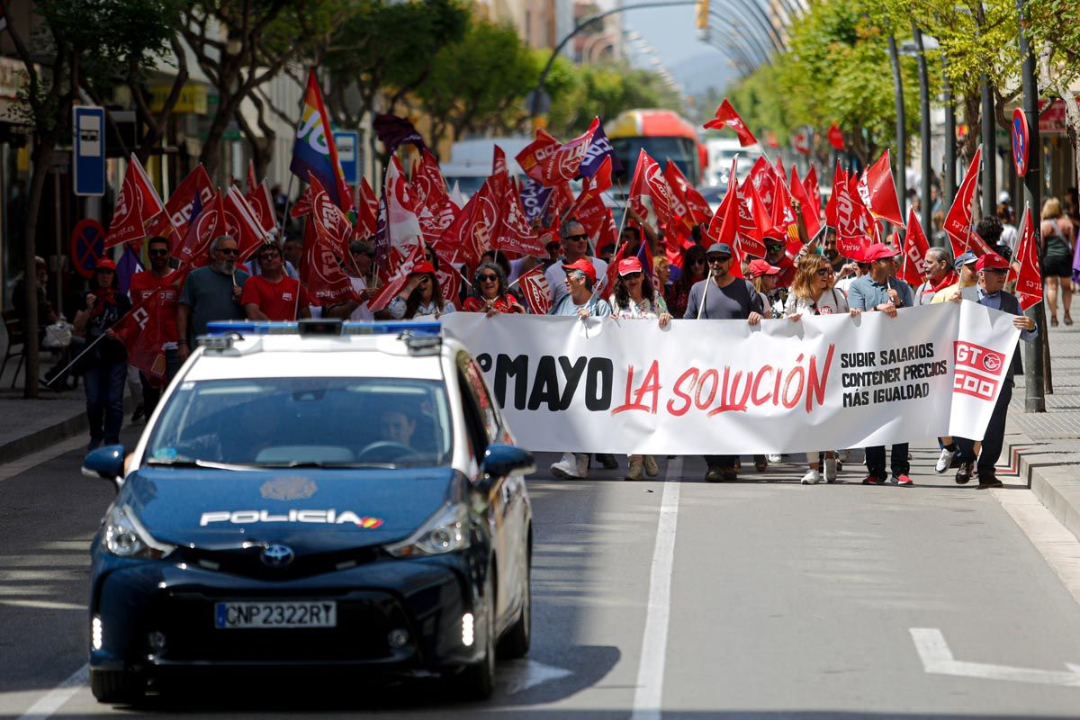 Manifestación del Día del Trabajo en Ibiza