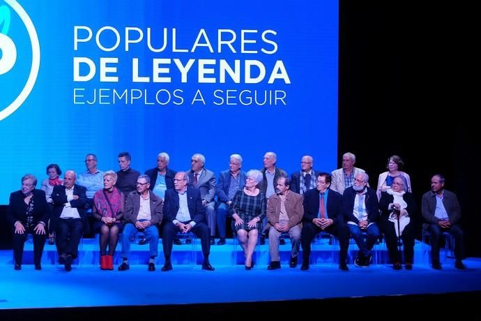 Las Palmas de Gran Canaria . El Partido Popular de Gran Canaria celebra la nueva edición de Populares de Leyenda, un acto para reconocer la inestimable entrega y colaboración de susafiliados más veteranos en los diferentes municipios de la Isla.  | 31/01/2020 | Fotógrafo: José Carlos Guerra