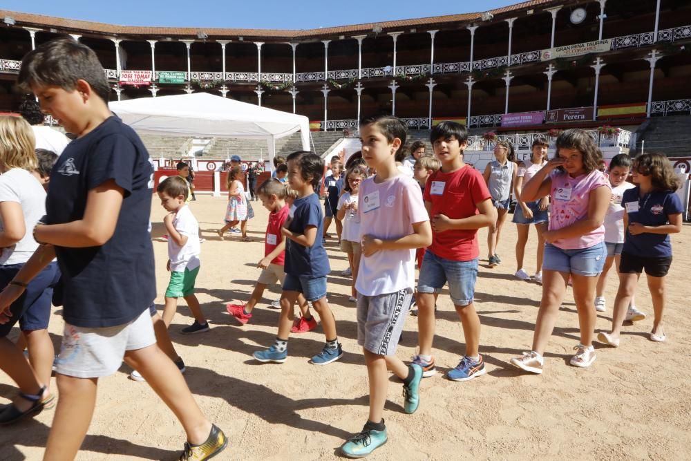 Toros para niños en El Bibio