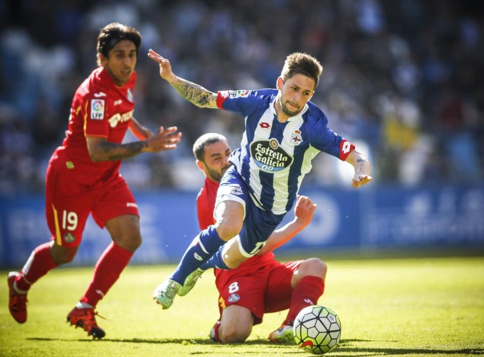 El Deportivo cae ante el Getafe