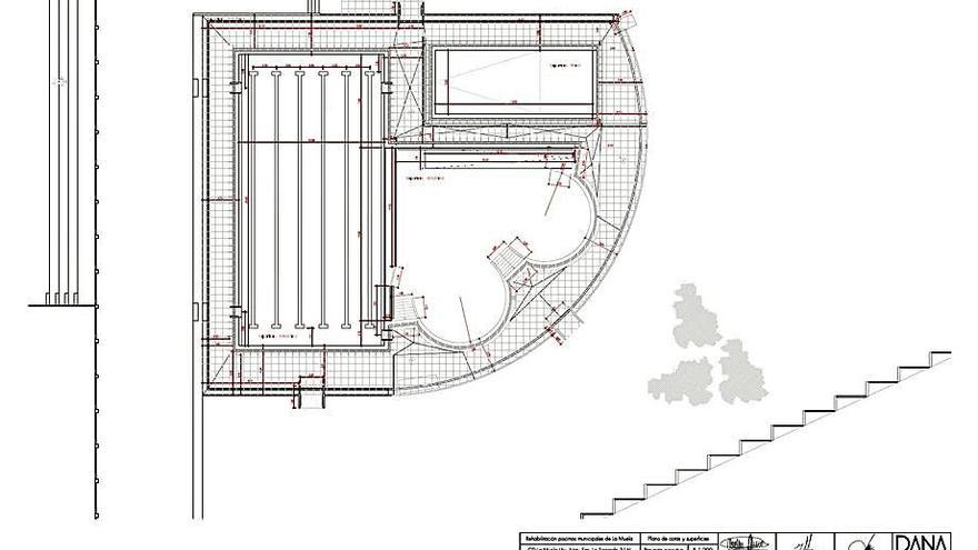 Proyecto de reforma de las piscinas exteriores. | SERVICIO ESPECIAL