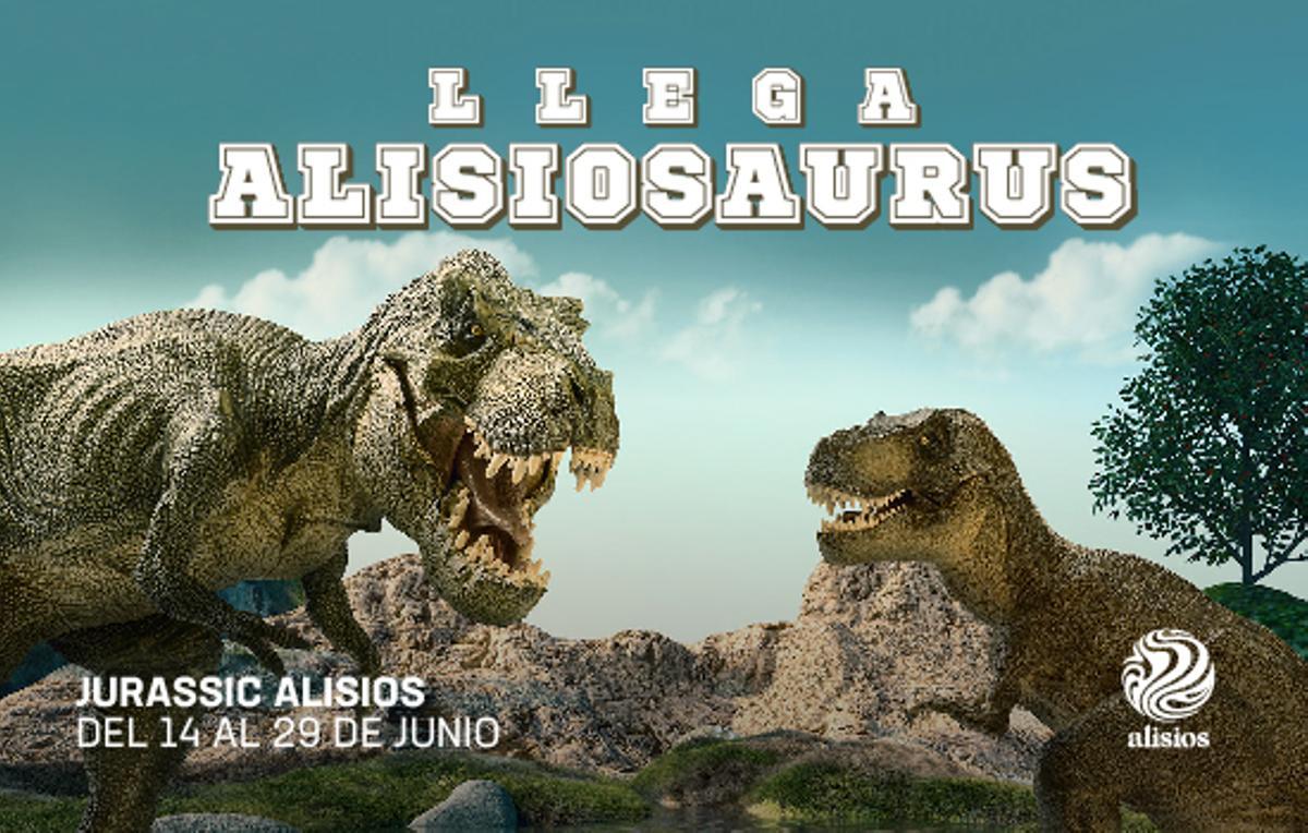 Llega Alisiosaurus, el mes jurásico de Alisios.