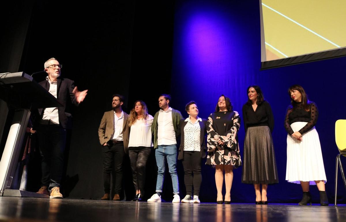 Miembros de la asociación en la celebración del 30 aniversario.