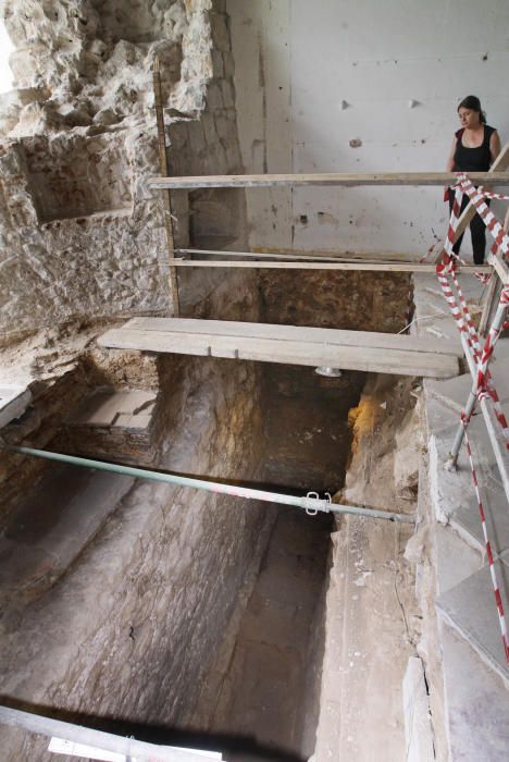 Muralla del carrer Argenteria de Girona