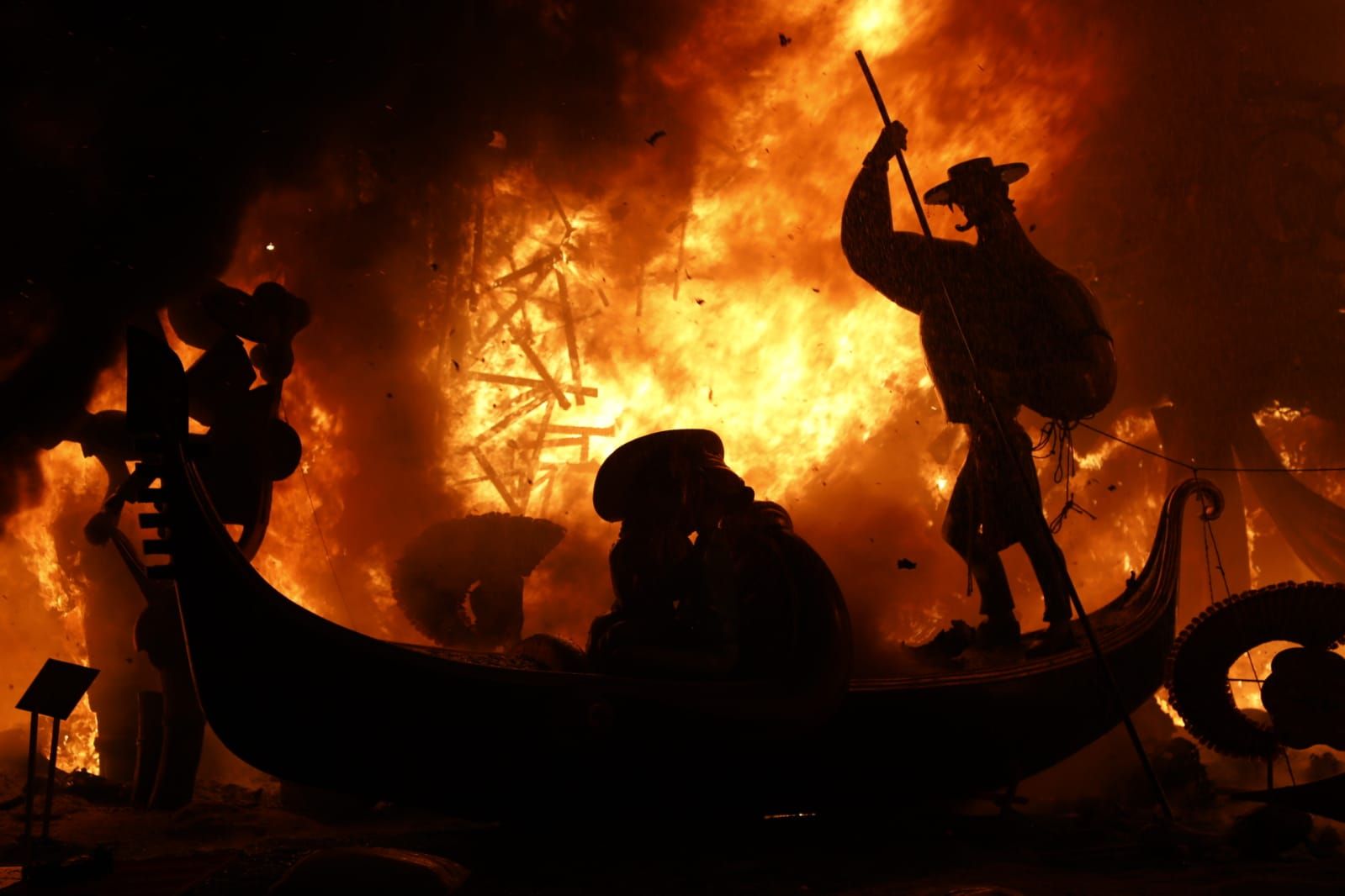 La Cremà de Convento Jerusalén, la falla del primer premio