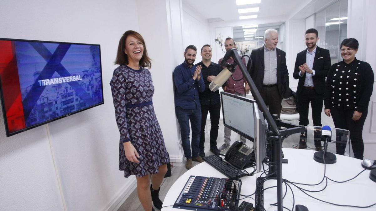 El dia de la inauguració de les instal·lacions al carrer Balmes.  | MARC MARTÍ