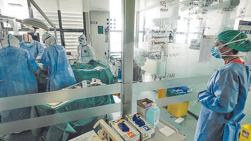 Coronavirus en Baleares: Los ingresos hospitalarios caen un 34%, el mayor descenso semanal de la quinta ola