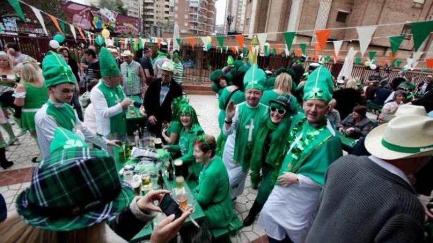 Benidorm se suma a la fiesta de Saint Patrick