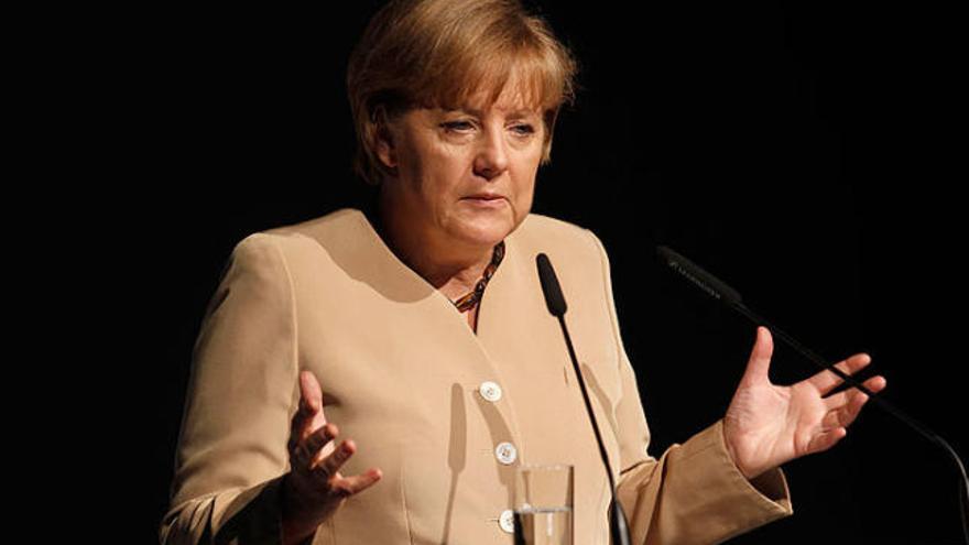 Merkel va insistir en la necessitat que els bancs s&#039;impliquin en el rescat a Grècia.