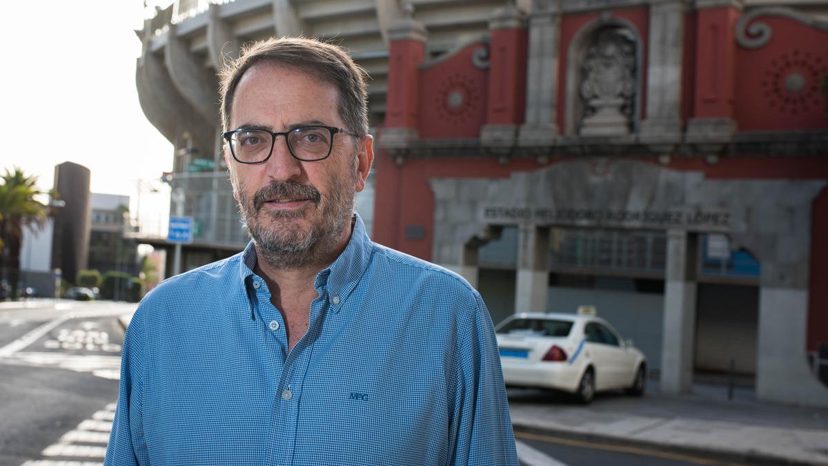 Juan Galarza, periodista especializado en el CD Tenerife.