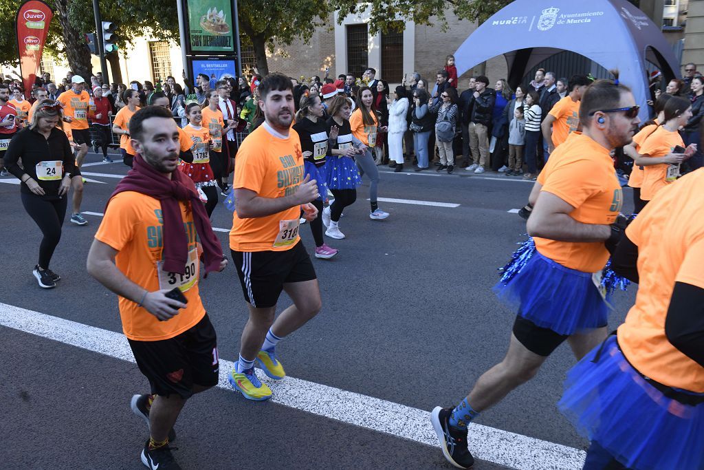 La San Silvestre 2025 en Murcia, en fotografías